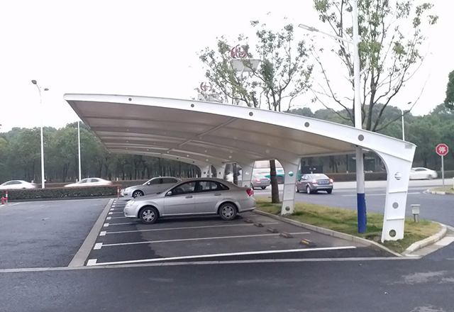 膜結(jié)構(gòu)車棚工程案例
