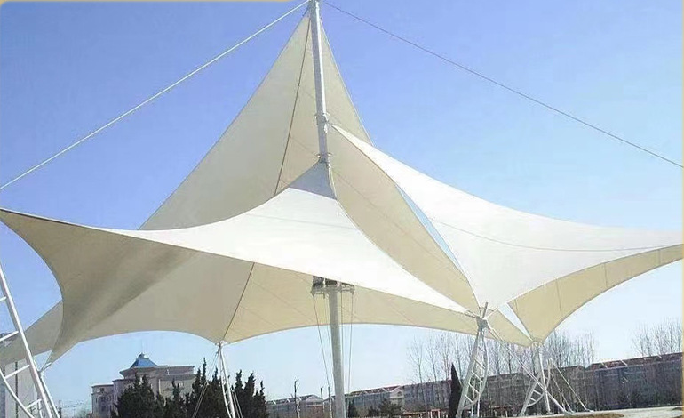 探索張拉膜車棚的多變性，尋找適合停車場(chǎng)所的結(jié)構(gòu)方案