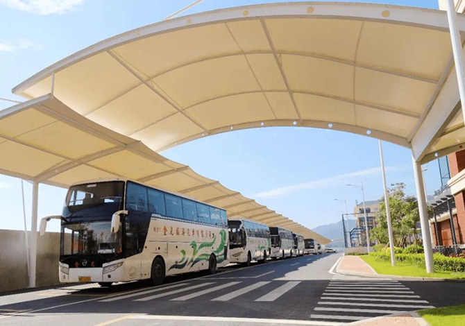 膜結構充電樁的特點和應用