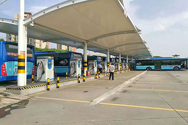 創(chuàng)新科技，天津充電樁膜結(jié)構(gòu)為城市增添亮麗色彩